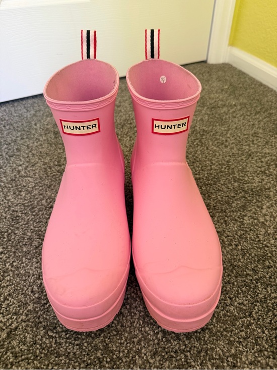 Hunter Shoes - Hunter Pink Waterproof Rain Boots
